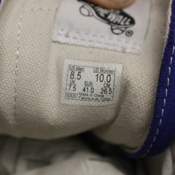 VANS Sneakers Shoes Sk8-hi Reissue CAP Surf the Web Men's 8.5 Women's 10 - Picture 14 of 15